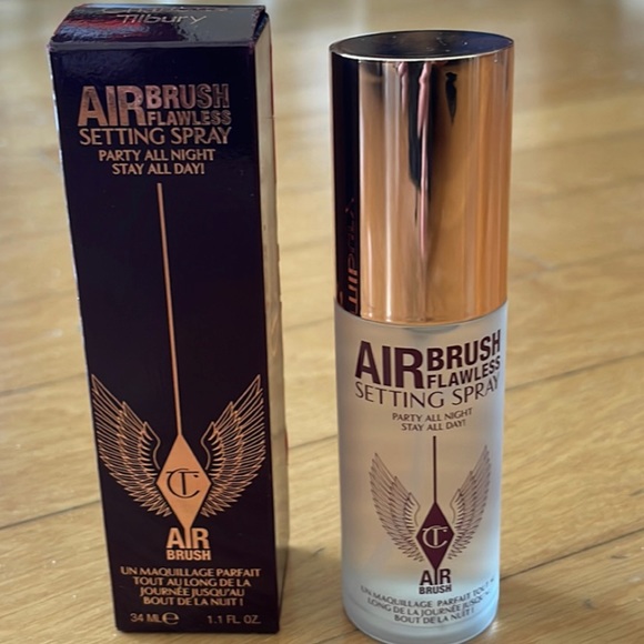CHAROTTE Tilbury AIRBRUSH FLAWLESS SETTING SPRAY . 34 ML . New . - Picture 2 of 3